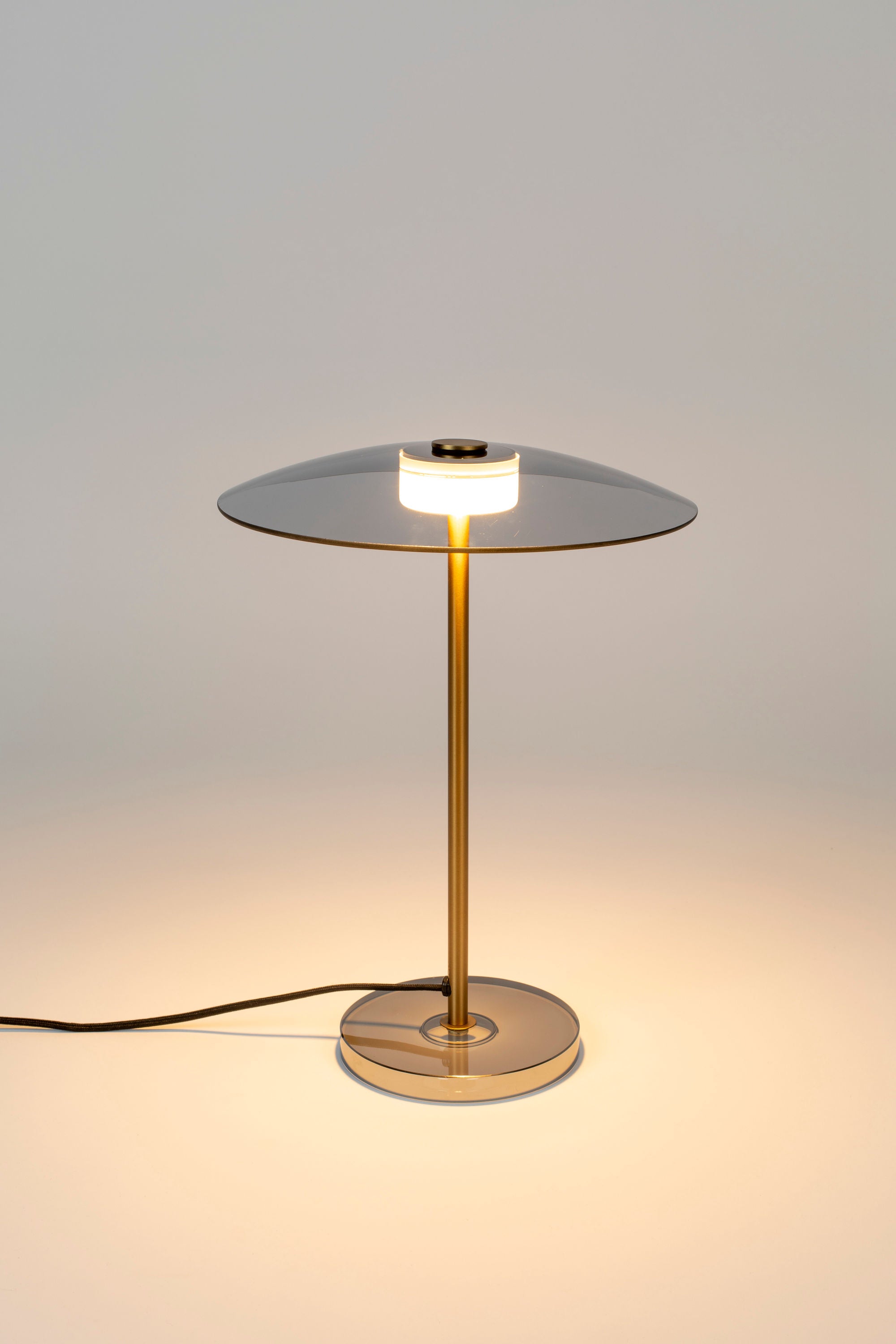 Zuiver Float Gold & Glass Table Lamp